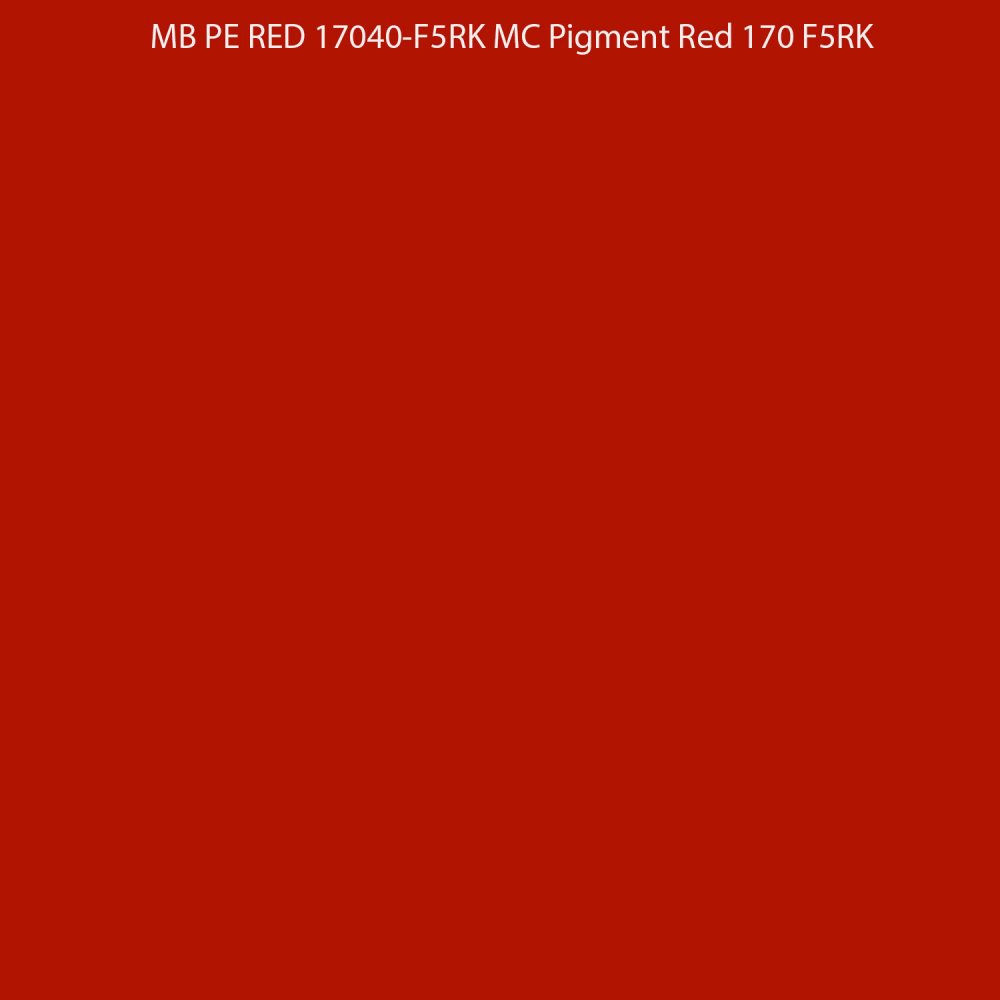 Монопигментный суперконцентрат MB PE RED 17040-F5RK MC